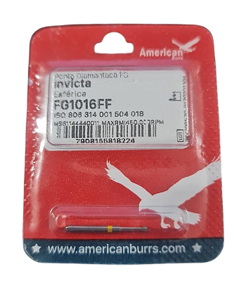 Ponta Diamantada FG 1016FF Invicta - American Burrs