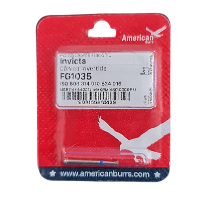 Ponta Diamantada FG 1035 Invicta - American Burrs