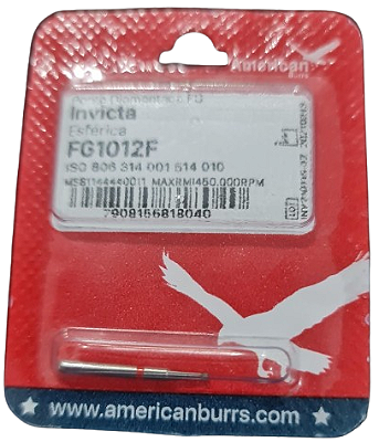 Ponta Diamantada FG 1012F Invicta - American Burrs