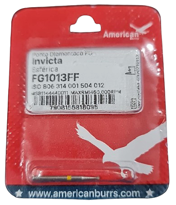 Ponta Diamantada FG 1013FF Invicta - American Burrs
