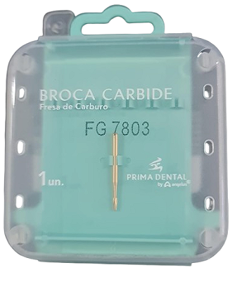 Broca Carbide Multilaminada 12 Lâminas Bala FG 7803 19mm - Prima Dental