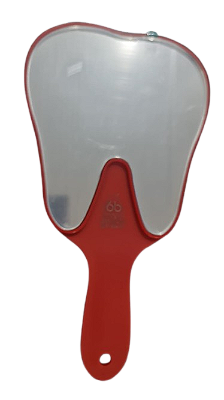 Espelho de Mão Vermelho - 6B Invent