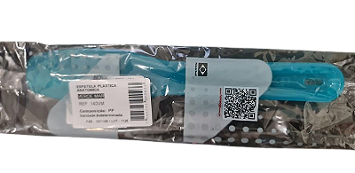 Espátula Plástica Anatômica Verde Mar - Nova OGP