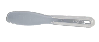 Espátula Plástica Anatômica Cristal - Nova OGP