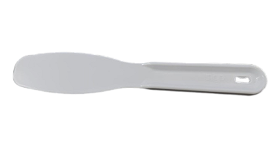 Espátula Plástica Anatômica Branco - Nova OGP