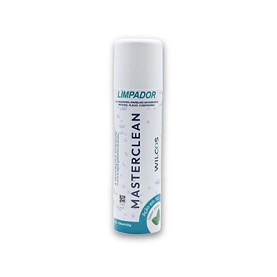 Espuma Masterclean Aerossol p/ Limpeza de Alinhadores Menta - Wilcos