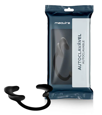 Afastador Labial Expandex Frontal Infantil Preto Autoclavável - Maquira