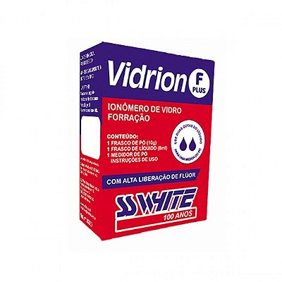 Ionômero de Vidro Forrador Vidrion F Plus - SS White