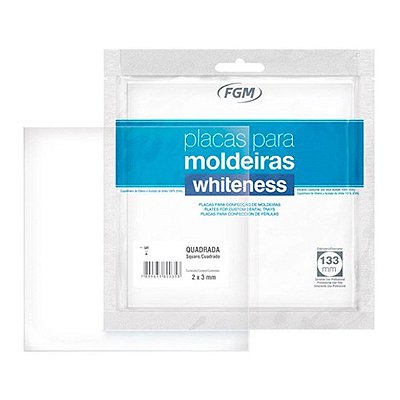 Placa p/ Moldeira de Clareamento Whiteness 3mm - FGM