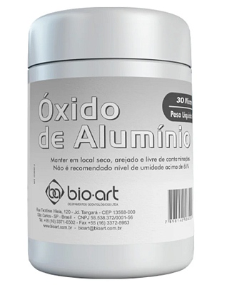 Óxido de Alumínio 30 Microns - Bioart