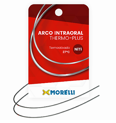 Arco NiTi Termoativado Thermo Plus Grande Quadrado (.016"X.016") - Morelli