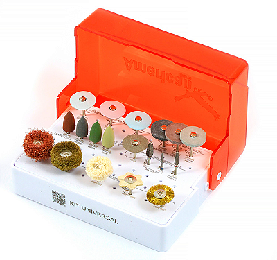 Kit de Acabamento e Polimento Universal - American Burrs