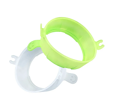 Afastador Labial de Silicone Tam. (M) Branco/Verde - Cotisen