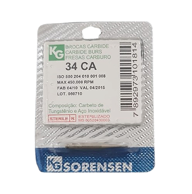 Broca Carbide CA 34 - KG Sorensen