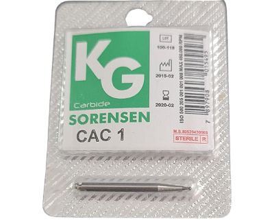 Broca Carbide CAC 1 - KG Sorensen