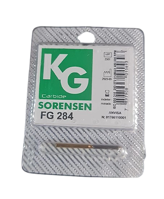 Broca Carbide FG 284 Multilaminada Cilíndrica 12 Lâminas - KG Sorensen