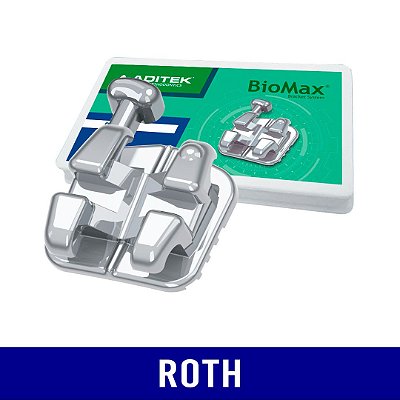 Bráquete Metálico Biomax [ROTH] - CIOSP