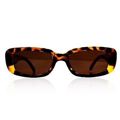 Óculos de Sol Feminino Retrô Vintage Verão Trend Tartaruga