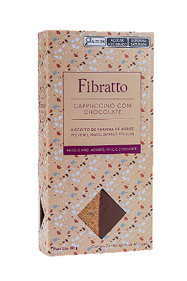 Biscoito Cappuccino com Chocolate 80 g (2 X 40 g)
