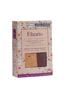 Biscoito Cappuccino com Chocolate 40 g