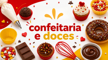 doces e confeitaria