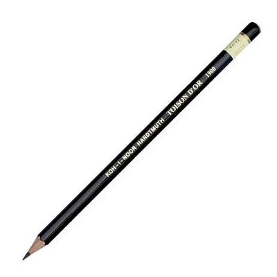 Lápis grafite Koh-I-Noor graduações HB, 2B, 4B, 6B e 8B