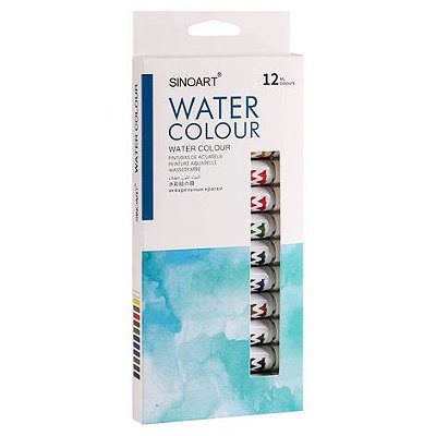 Aquarela Sinoart 12 Cores