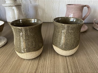 Conjunto de 2 Copos Verde