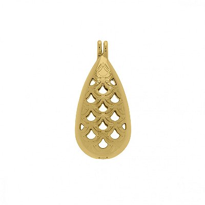 Pingente Difusor Ouro 40mm