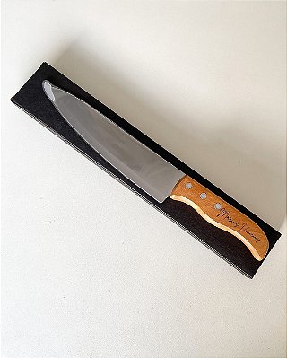 Faca para Churrasco 8" Inox Personalizada Dia dos Pais