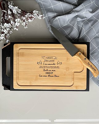 Kit Churrasco Personalizado Presente Padrinho Batismo Dindos