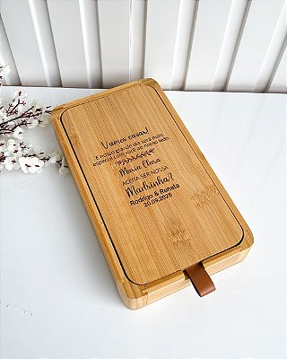 Porta Joias Personalizado com Espelho Madrinha Casamento