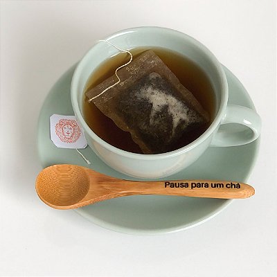 Kit 2 Colher de Chá em Bambu Personalizada