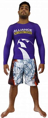 Rashguard Alliance Roxo