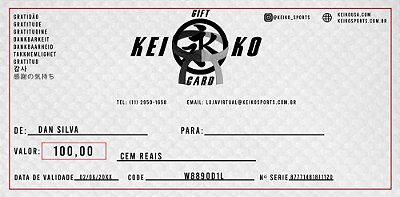 Gift Card (Vale Presente)