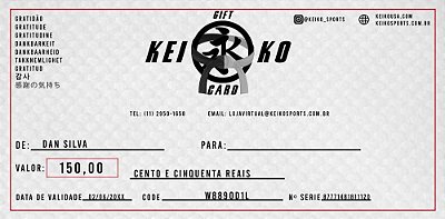 Gift Card (Vale Presente)