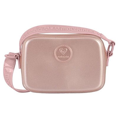 BOLSA INFANTIL MOLEKINHA 200195 ROSA/PEROLADO MULTI COLOR