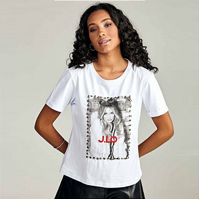 TSHIRT FEMININO VIDA BELA 18936 BRANCO