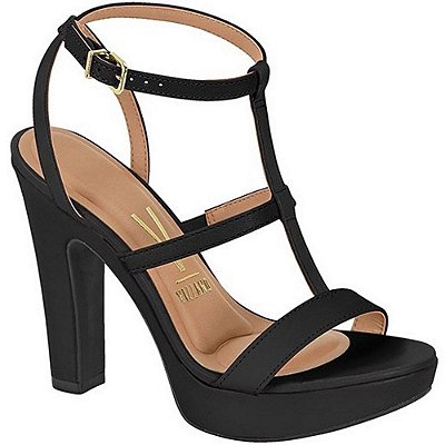 SANDALIA FEMININO VIZZANO 6292249 PREMIUM PRETO