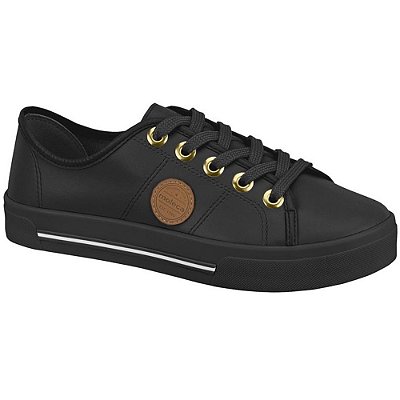 TENIS FEMININO MOLECA 5667302 NAPA PRETO