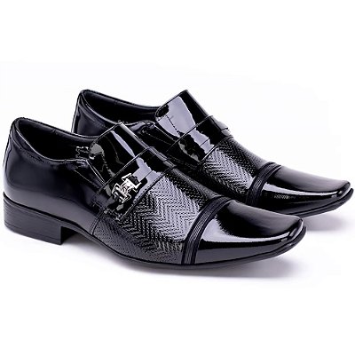 SAPATO MASCULINO JOTA PE 32027 NAPOLE PRETO