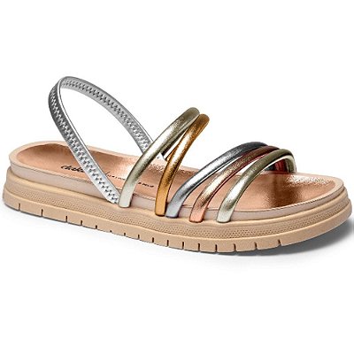 PAPETE FEMININO DAKOTA Y6174 METAL CHAMPAGNE