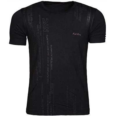 CAMISETA MASCULINO RAT BOY 122000 PRETO