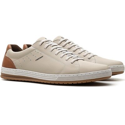 SAPATENIS MASCULINO FREE WAY TRACK02 FIRENZE OFF WHITE