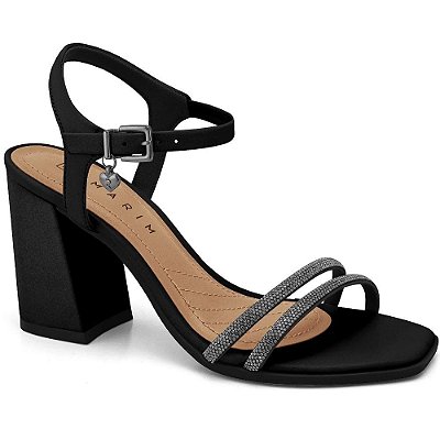 SANDALIA FEMININO RAMARIM 2341201 PRETO