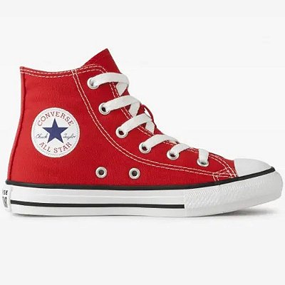 Tênis Converse Chuck Taylor All Star Preto Vermelho CK00040007