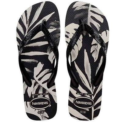 SANDALIA MASCULINO HAVAIANAS ALOHA.2 PRETO