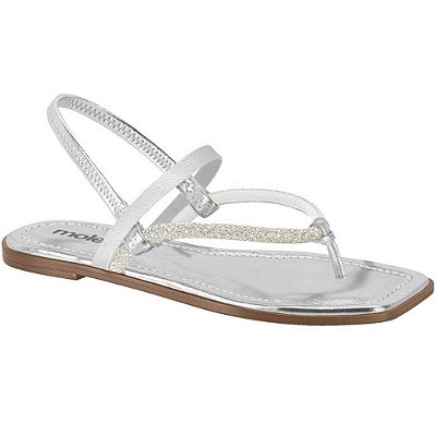 RASTEIRA FEMININO MOLECA 5491107 PRATA/CRISTAL