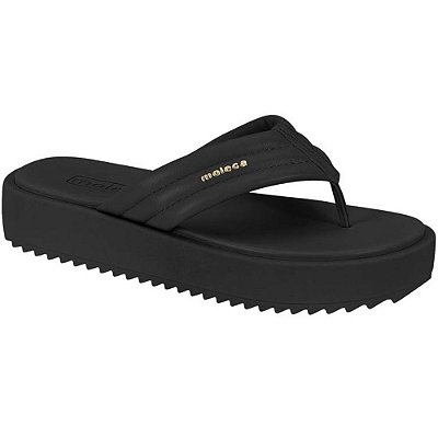 SANDALIA FEMININO MOLECA 5489101 PRETO