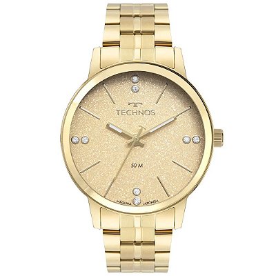RELOGIO MASCULINO TECHNOS 2036MSD1X DOURADO